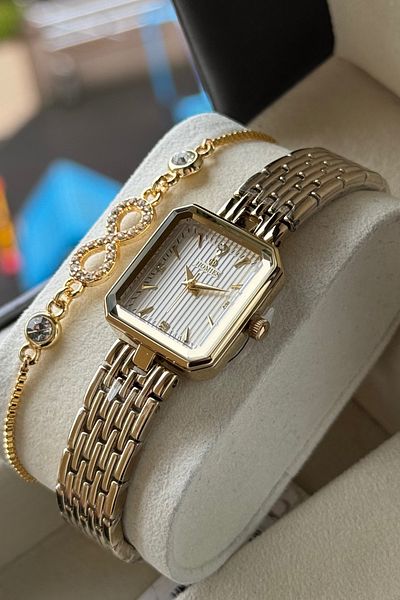 Homies Women's Wristwatch Special Gift Box and Bracelet Gift for Mother's Day.Hm0971S01