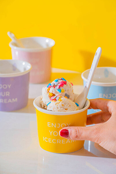 ACAR Blush 4-Piece Ice Cream Bowl Set - 200 ml