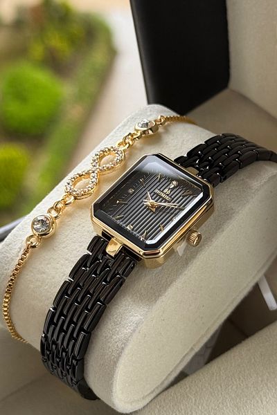 Homies Women's Wristwatch Special Box and Bracelet for Mother's Day