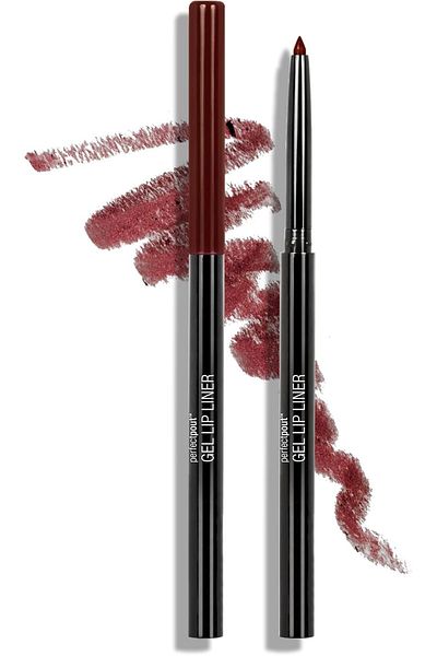 WET N WİLD wet n wild Perfect Pout Matte Retractable Gel Lip Liner Pencil, Red Gone Burgundy