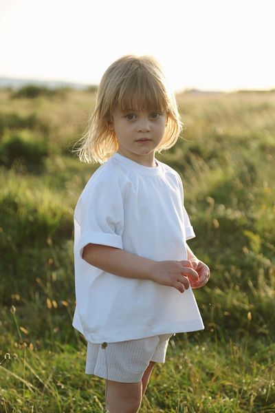 OhlalaKoala Oversize White T-shirt and Shorts Set