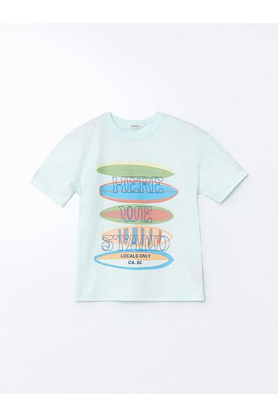 LC Waikiki Crew Neck Boys' T-Shirt and Shorts (S5)