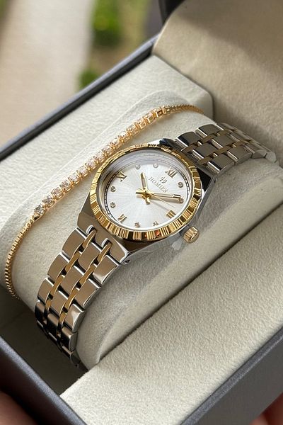 Homies Women's Wristwatch Special Gift Box and Bracelet Gift for Mother's Day.Hm097S01