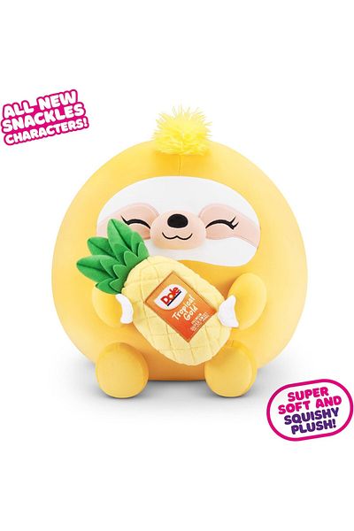 Zuru Snackles Series 2 Sloth & Dole 16 Inch Plush by ZURU, Ultra Soft Plush, Collectible Plush with Re...