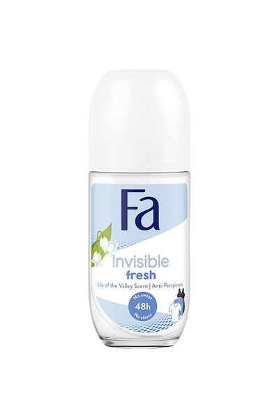 Fa Deodorant roll-on anti-perspirant Fa Invisible Fresh cu parfum de lacramioare