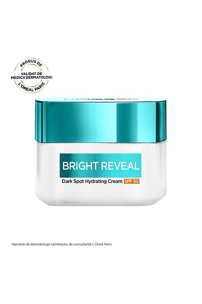L'Oreal Paris Crema hidratanta L'Oreal Paris Bright Reveal cu actiune impotriva petelor pigmentare