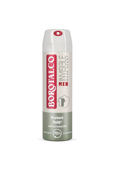 Borotalco Deodorant Spray Borotalco Men Invisible
