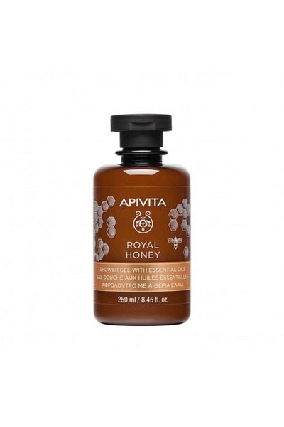Apivita Gel de dus hidratant cu formula cremoasa si miere Royal Honey