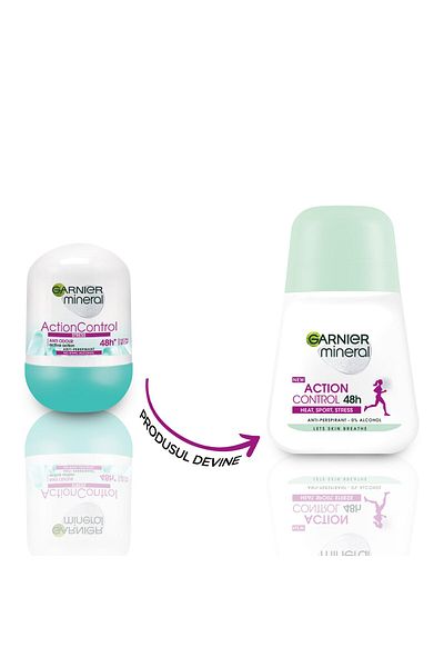 Garnier Garnier Mineral Action Control roll-on antiperspirant deodorant for women