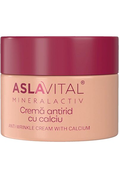 ASLAVİTAL Crema antirid cu calciu pentru ten sensibil si matur Aslavital Mineralactiv