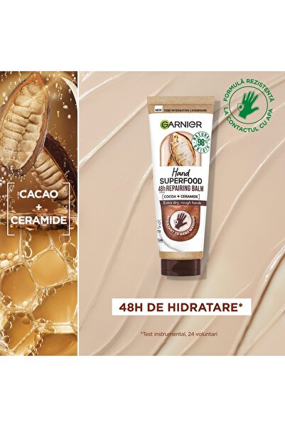Garnier Balsam de maini Garnier Body Superfood Cacao + Ceramide