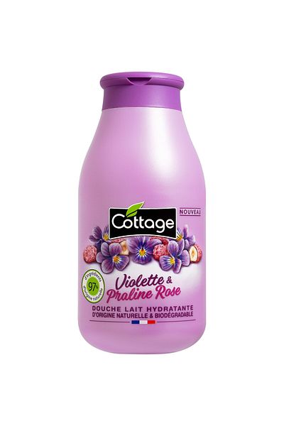 Cottage Gel de dus Violette & Praline Rose
