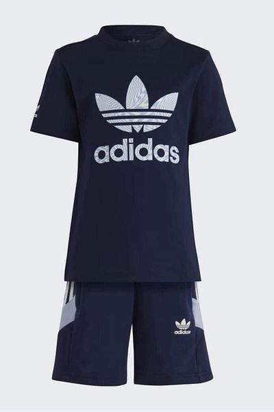 adidas Adidas T-shirt and shorts set IC3034 Blue 116-122 CM