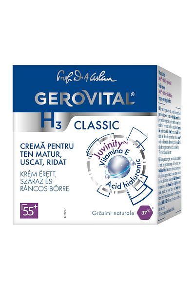 GEROVITAL Crema Gerovital H3 Classic pentru ten matur