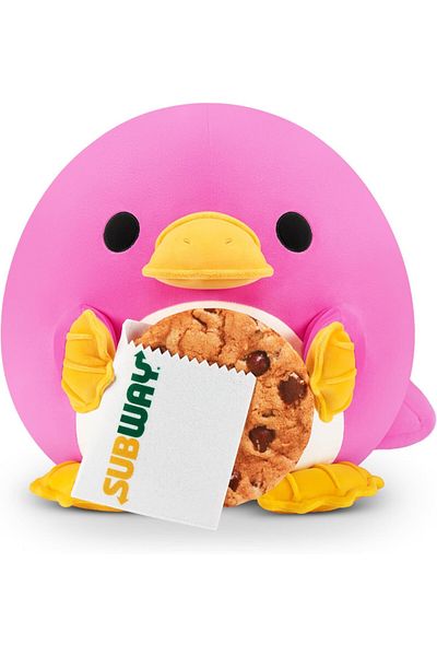 Zuru Snackles Series 2 Platypus & Subway 8 Inch Plush by ZURU, Ultra Soft Plush, Collectible Plush wit...