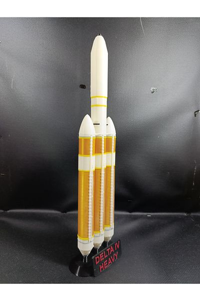 Pryod Delta Iv Rocket 3D Model