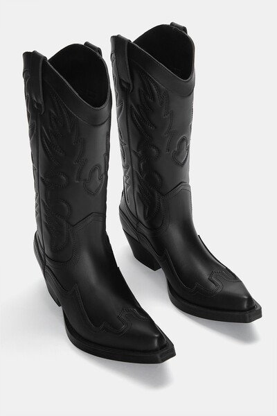 Pull & Bear Üst dikişli kovboy çizmesi