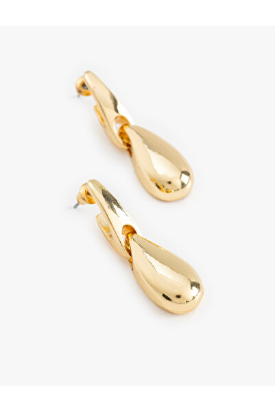 Koton Sallantılı Soyut Küpe