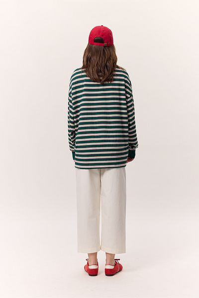 Manuka ΦΟύτερ με ρίγες POLO GREEN