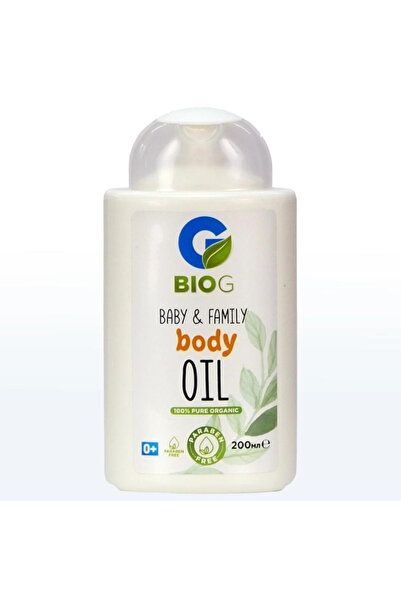 Bio Ulei de corp organic pentru bebeluși 200 ml BIO G BABY