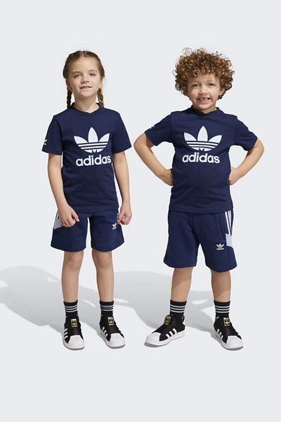 adidas Adidas T-shirt and shorts set IC3034 Blue 116-122 CM