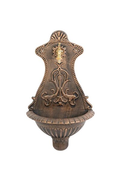 Strend Pro Chiuvetă de grădină 37x18,5x66,5 cm, aluminiu, efect de cupru,