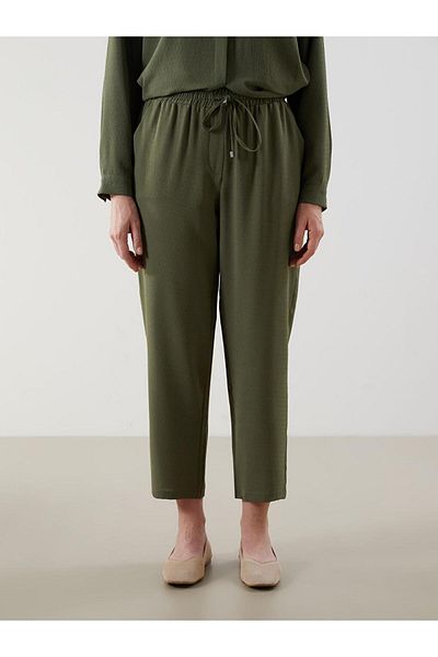 LC Waikiki Women's Trousers with Elastic Waist (S5)