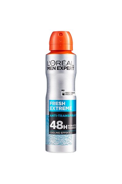 L'Oreal Paris Antiperspirant spray fara alcool L'Oreal Paris Men Expert Fresh Extreme pentru barbati