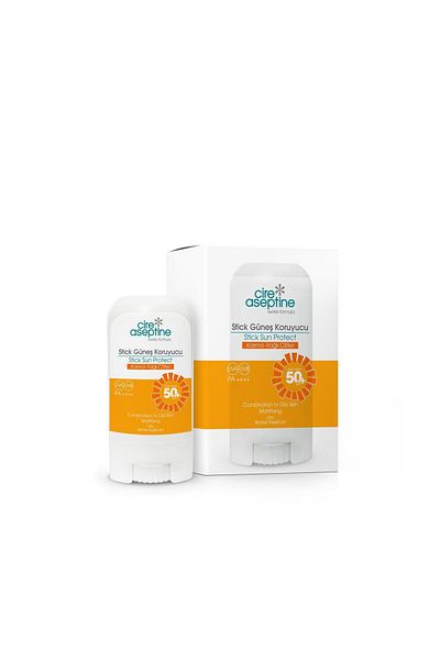 CIRE ASEPTINE Stick Sunscreen - Combination and Oily Skin 50Spf 17Gr