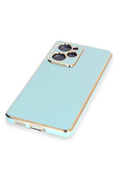 New Face Xiaomi Poco X5 Pro 5g Case Volet Silicone - Light Green Svlrs
