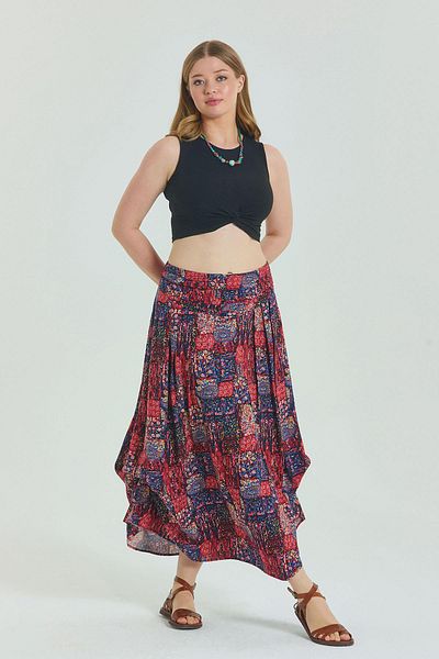 Los banditos Skirt - Red - Normal Size
