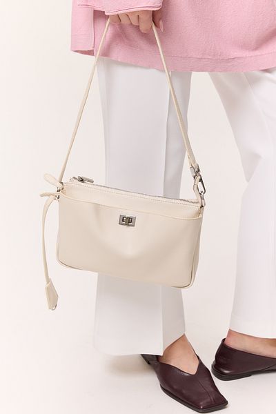 Manuka Arte Mini Baguette Bag Beige