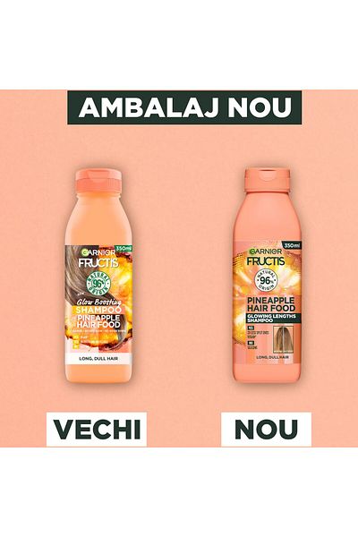 Garnier Garnier Fructis Hair Food Pineapple Shampoo that provides shine to long, limp hair