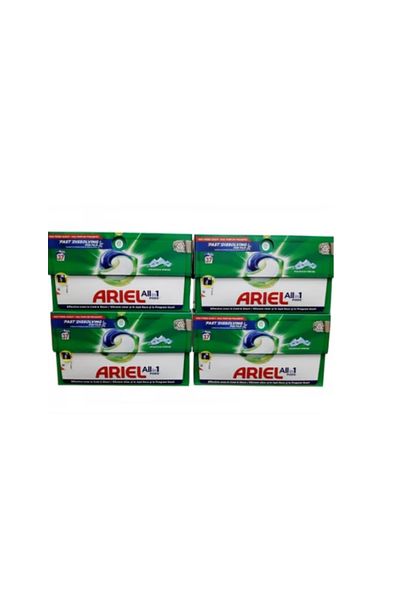 Ariel Package All In One Pods Mountain Spring Laundry Detergent 148 Capsules