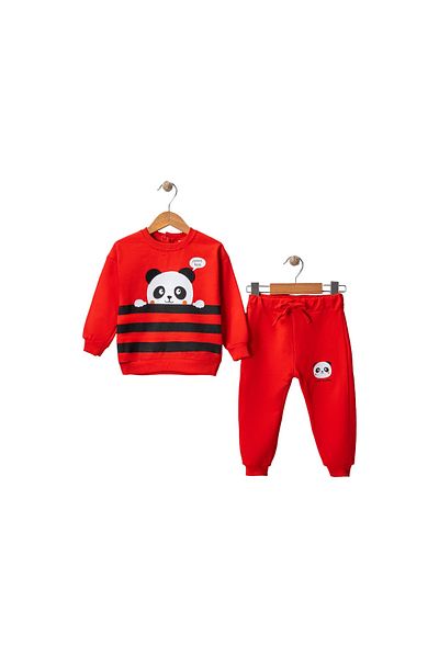 Jaju Baby Red Panda Children's Bottom Top Suit