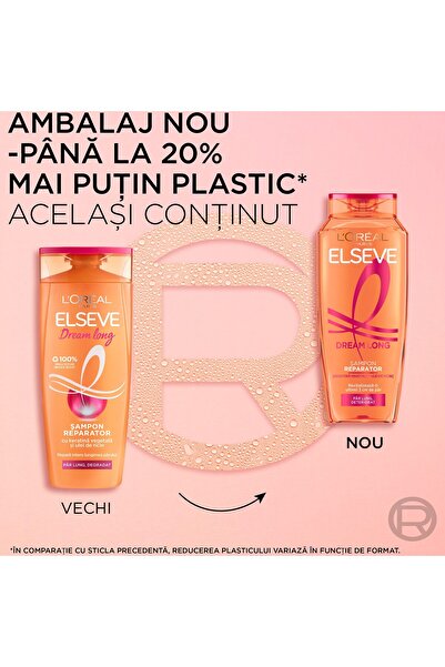 L'Oreal Paris L'Oreal Paris Elseve Dream Long επανορθωτικό σαμπουάν για μακριά μαλλιά