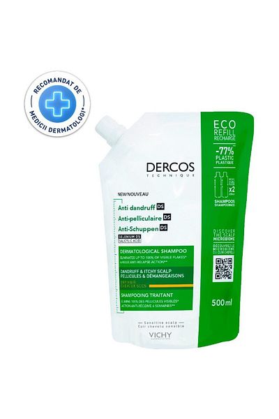 Vichy Sampon anti-matreata Vichy Dercos pentru par uscat