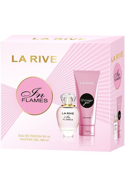 La Rive La rive In Flames woman eau de parfum 90 ml and shower gel 100 ml set