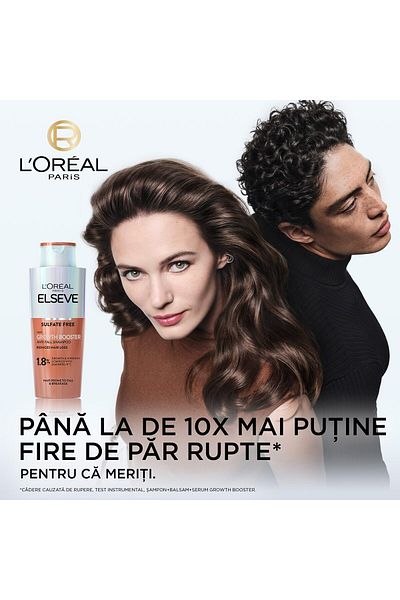 L'Oreal Paris Sampon L'Oreal Paris Elseve Growth Booster impotriva caderii parului