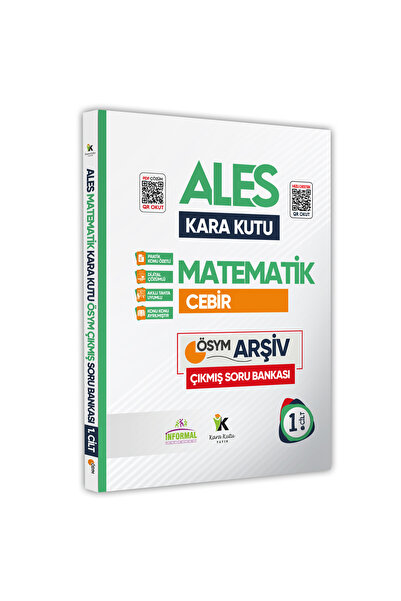Karakutu Yayınları Ales Matematiğin Kara Kutusu 1.cilt Konu Özetli Dijital Çö...