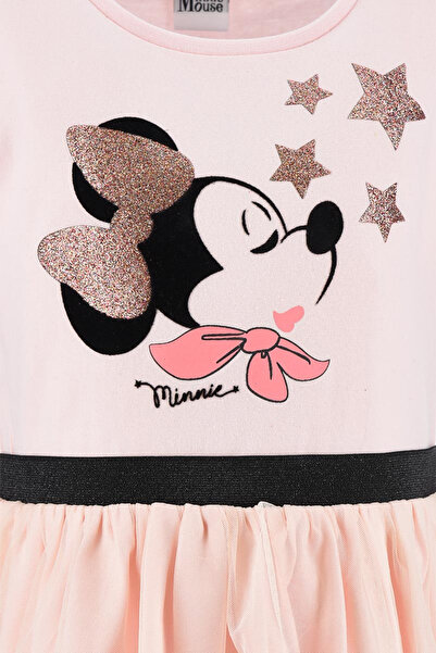 Minnie Mouse Girls' Minnie Mouse Dress VH1027 Pink 116 CM