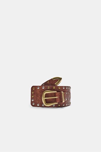 Stradivarius Geniş Çoklu Çıtçıtlı Kemer