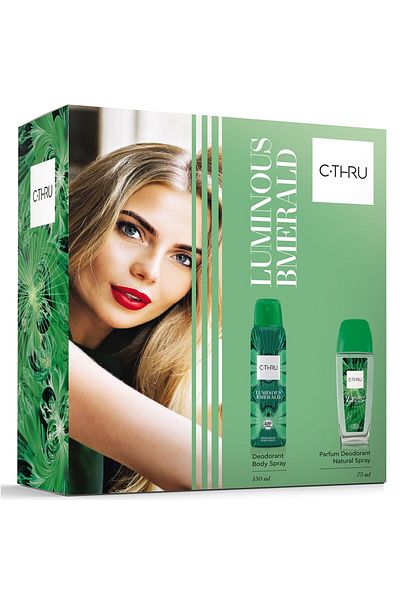 C-THRU C-THRU LUMINOUS EMERALD Gift Set: Body Perfume