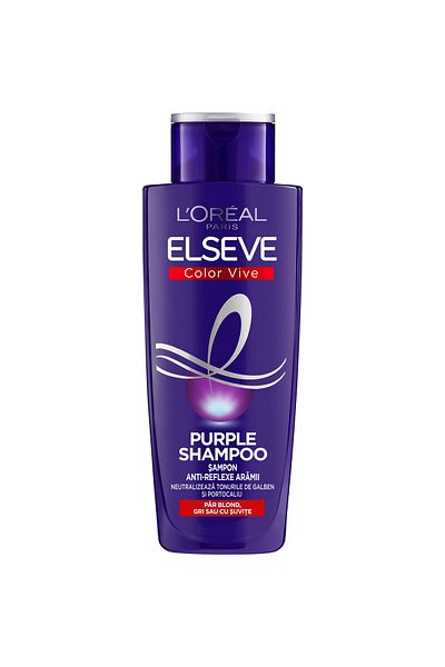 L'Oreal Paris Sampon L'Oreal Paris Elseve Color Vive Purple pentru par blond/gri