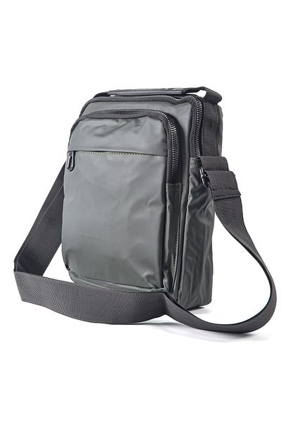 Naimeed Company Men's shoulder bag, Naimeed D5422, Oxford, Gray, 22x5x27cm