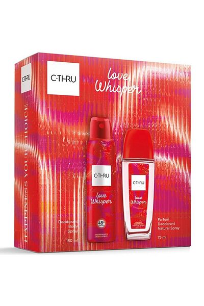 C-THRU C-THRU Love Whisper Gift Set: Body Perfume