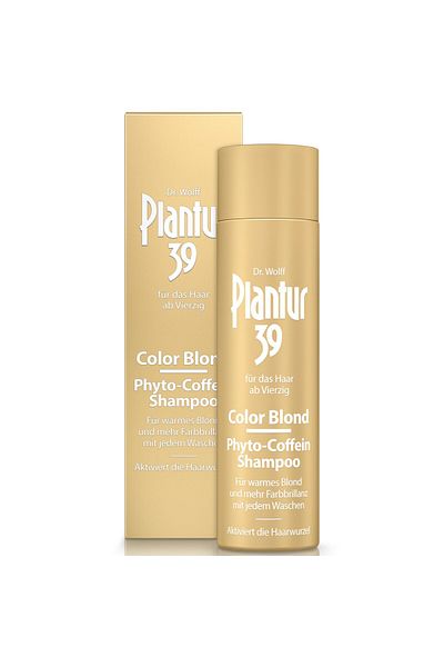 Plantur Caffeine coloring shampoo for blonde hair