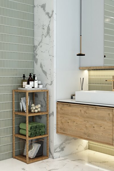 Jest Dekor Konsept ADEN 4 RAFLI BANYO RAFI ATLANTİK ÇAM