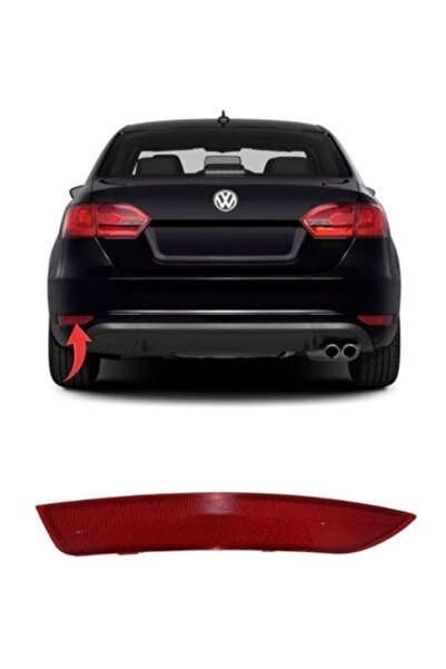 Wisco 5C6945105A VOLKSWAGEN REFLEKTÖR ARKA TAMPON SOL JETTA 2011-2014 292037