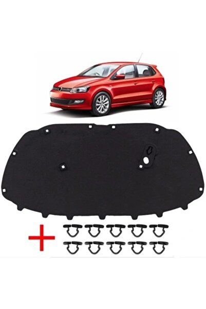 Genel Markalar Polo Motor Kaput Keçesi Klipsli 2010-2018